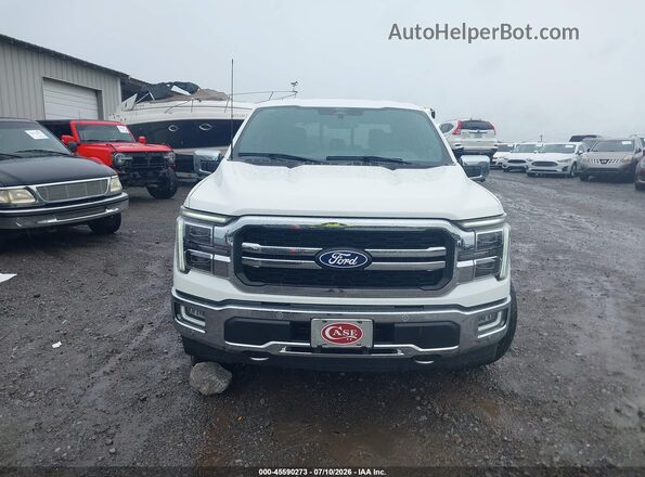 1FTFW5LD6RFC07197 2024 FORD F150 White Вид задньої частини салону