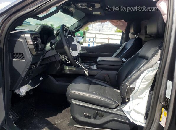 1FTFW5LD6SFA22153 2025 FORD F150 Charcoal Вид салону спереду