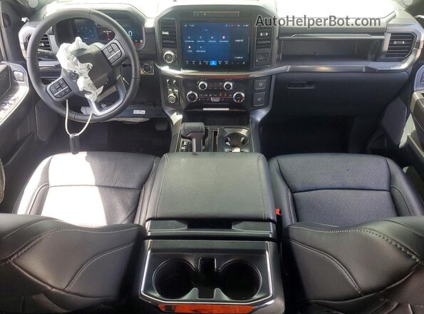 1FTFW5LD6SFA22153 2025 FORD F150 Charcoal Вид панелі приладів