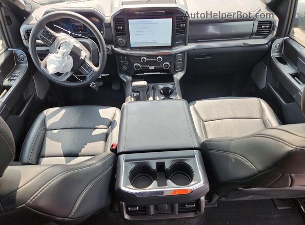 1FTFW5LD8SFA15270 2025 FORD F150 White Вид панелі приладів
