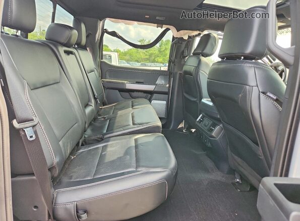 1FTFW5LD8SFA15270 2025 FORD F150 White Вид задніх сидінь