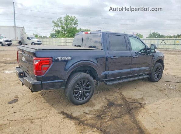 1FTFW5LD8SFC38893 2025 FORD F150 Blue Trasero derecho