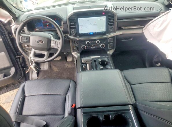 1FTFW5LD8SFC38893 2025 FORD F150 Blue Vista del salpicadero