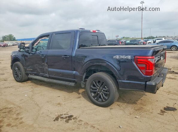 1FTFW5LD8SFC38893 2025 FORD F150 Blue Trasero izquierdo
