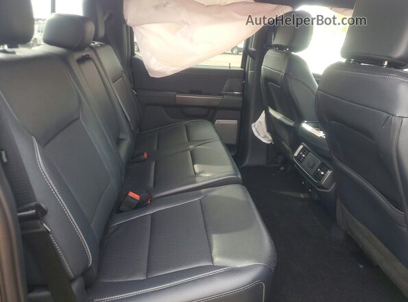 1FTFW5LD8SFC38893 2025 FORD F150 Blue Vista de los asientos traseros
