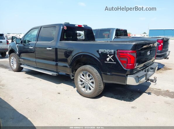 1FTFW5LD9RFA24408 2024 FORD F150 Black Trasero izquierdo