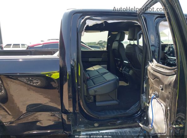 1FTFW5LD9RFA24408 2024 FORD F150 Black Vista de la etiqueta del VIN