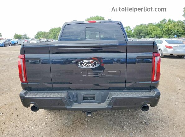 1FTFW5LD9SFB86416 2025 FORD F150 Black Вид ззаду