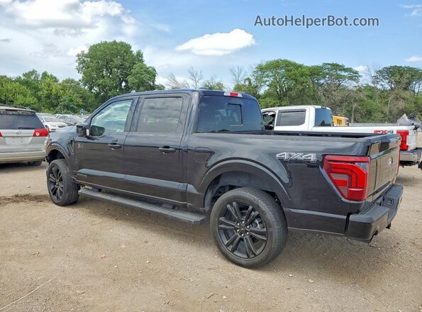 1FTFW5LD9SFB86416 2025 FORD F150 Black Задня ліва чверть