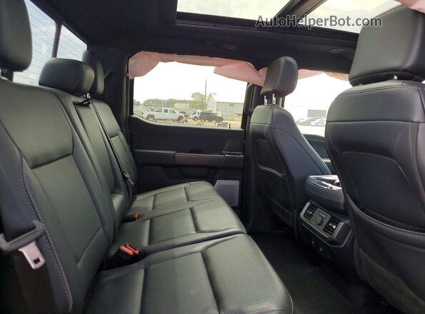 1FTFW5LD9SFB86416 2025 FORD F150 Black Вид задніх сидінь