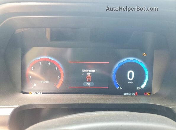 1FTFW5LDXRFB75712 2024 FORD F150 Gray Widok zestawu wskaźników