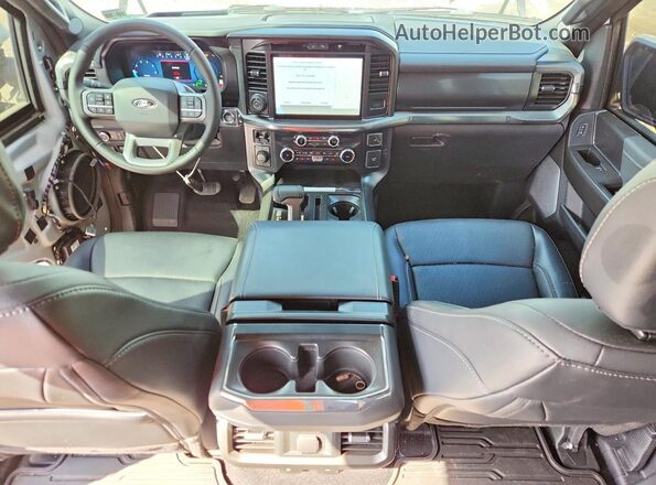 1FTFW5LDXSFB93326 2025 FORD F150 White Vista del salpicadero