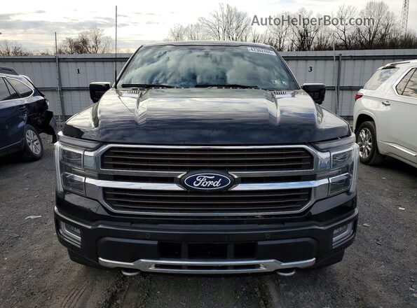 1FTFW6L81RFA05277 2024 FORD F150 Black Front view