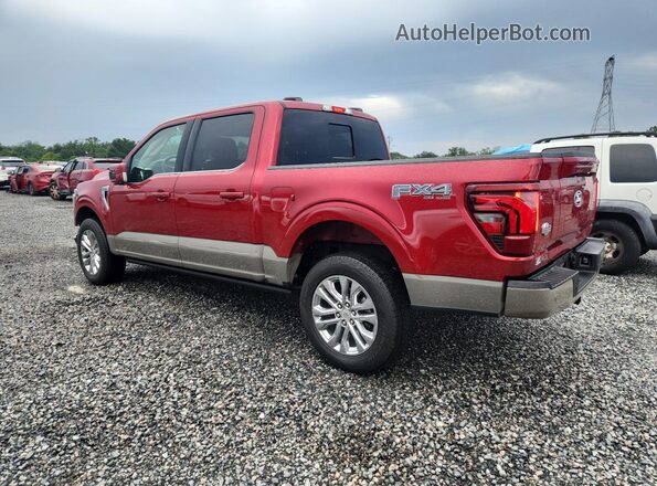 1FTFW6L82SFB22033 2025 FORD F150 Red Rear left