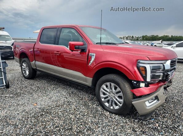 1FTFW6L82SFB22033 2025 FORD F150 Red Front right