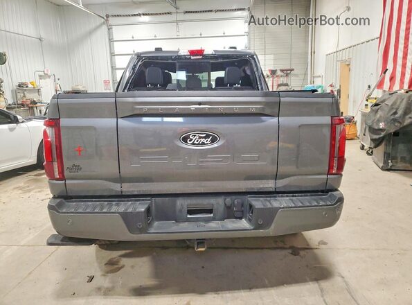 1FTFW7LD1RFB75013 2024 FORD F150 Серый Вид сзади