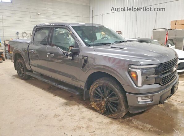 1FTFW7LD1RFB75013 2024 FORD F150 Серый Передняя правая четверть