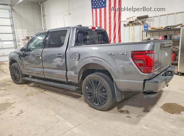 1FTFW7LD1RFB75013 2024 FORD F150 Серый Задняя левая четверть