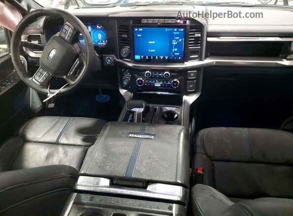 1FTFW7LD1RFB75013 2024 FORD F150 Серый Вид панели приборов