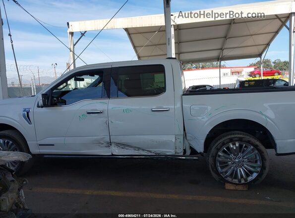 1FTFW7LD1RFB77795 2024 FORD F150 White სალონის 360-გრადუსიანი ხედი