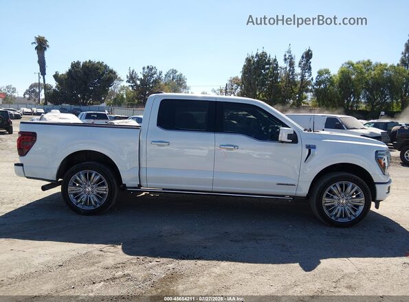 1FTFW7LD1RFB77795 2024 FORD F150 White უკანა სალონის ხედი