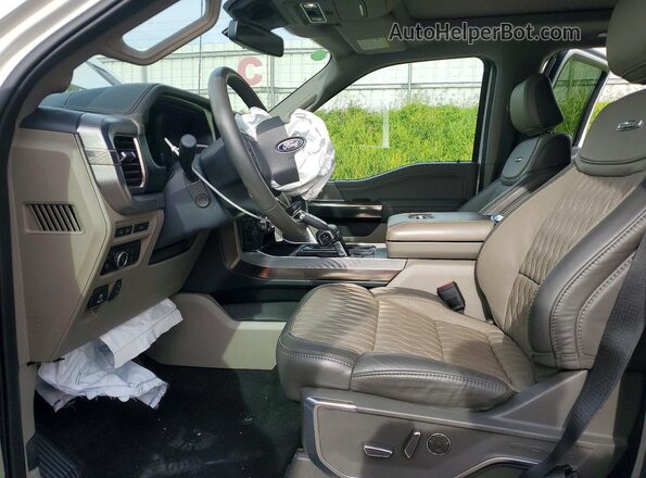 1FTFW7LD3RFA31365 2024 FORD F150 White წინა სალონის ხედი