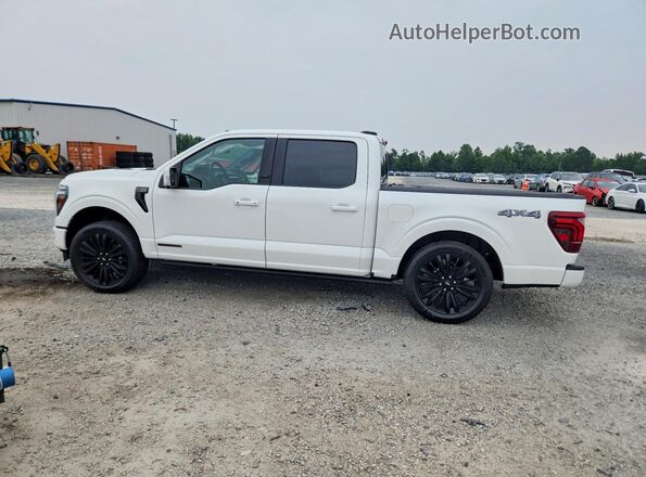 1FTFW7LD5SFA71968 2025 FORD F150 White Trasero izquierdo