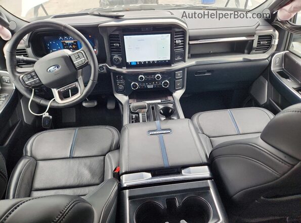 1FTFW7LD5SFA71968 2025 FORD F150 White Vista del salpicadero