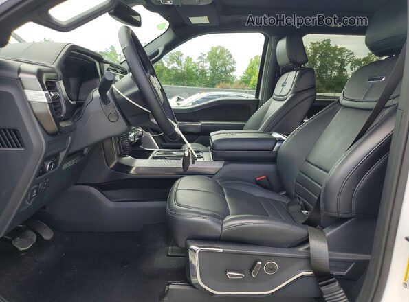 1FTFW7LD6SFC27502 2025 FORD F150 White Front interior view
