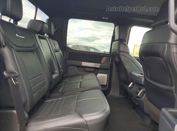 1FTFW7LD6SFC27502 2025 FORD F150 White Rear seats view