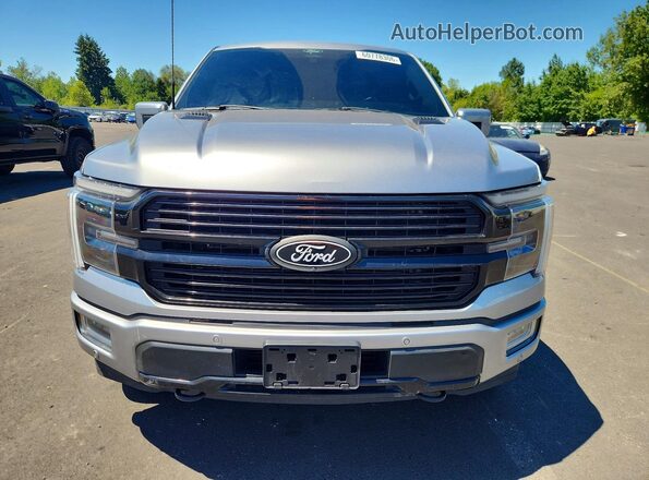 1FTFW7LD8RFA19423 2024 FORD F150 Silver Դիմացի տեսք