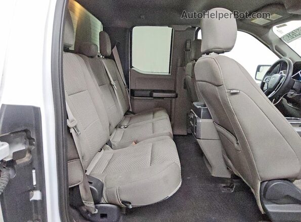 1FTFX1C47LKD35582 2020 FORD F150 White უკანა სავარძლების ხედი