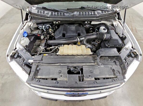 1FTFX1C47LKD35582 2020 FORD F150 White უკანა სალონის ხედი
