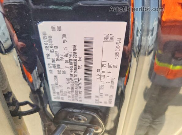 1FTFX1E13MFB67727 2021 FORD F150 Black Engine compartment view