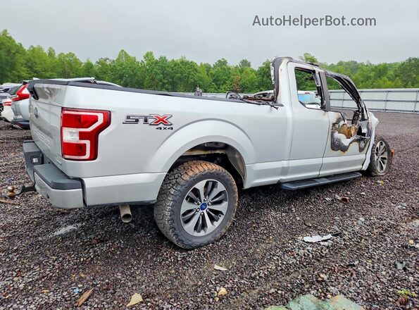 1FTFX1E43KKE55665 2019 FORD F150 Серебряный Задняя правая четверть