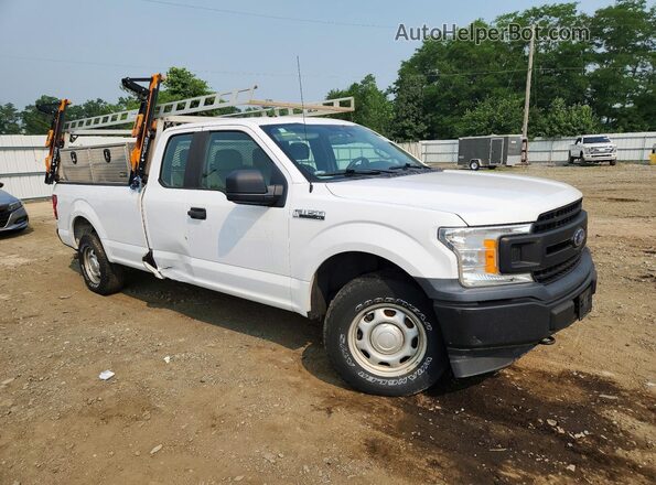 1FTFX1E45KKF24534 2019 FORD F150 White Передня права чверть