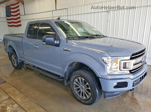 1FTFX1E49KKC66096 2019 FORD F150 Gray Передня права чверть
