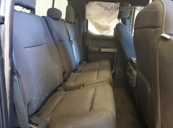 1FTFX1E49KKC66096 2019 FORD F150 Gray Вид задніх сидінь