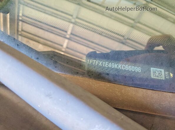 1FTFX1E49KKC66096 2019 FORD F150 Gray Вид підкапотного простору
