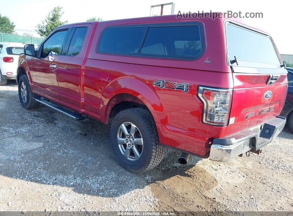 1FTFX1E51KFA11914 2019 FORD F150 Burgundy Trasero izquierdo
