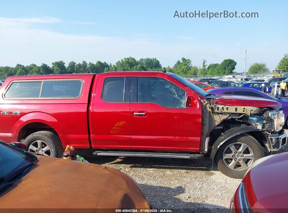 1FTFX1E51KFA11914 2019 FORD F150 Burgundy Vista interior de 360 grados