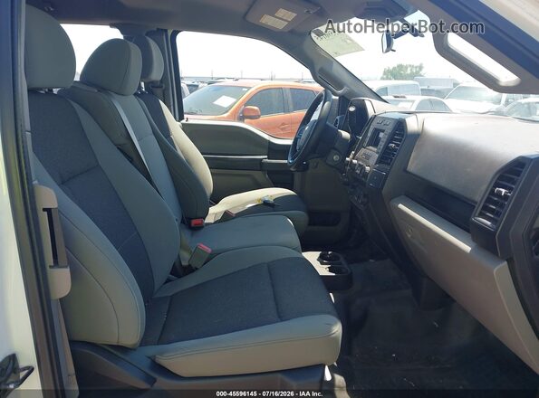 1FTFX1E51LKE11433 2020 FORD F150 White Vista interior delantera