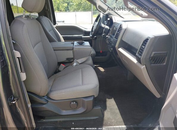 1FTFX1E51LKF16604 2020 FORD F150 Gray Вид салону спереду