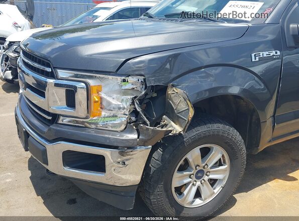 1FTFX1E51LKF16604 2020 FORD F150 Gray Вид спереду