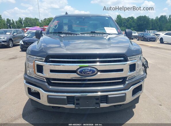 1FTFX1E51LKF16604 2020 FORD F150 Gray Вид щитка приладів