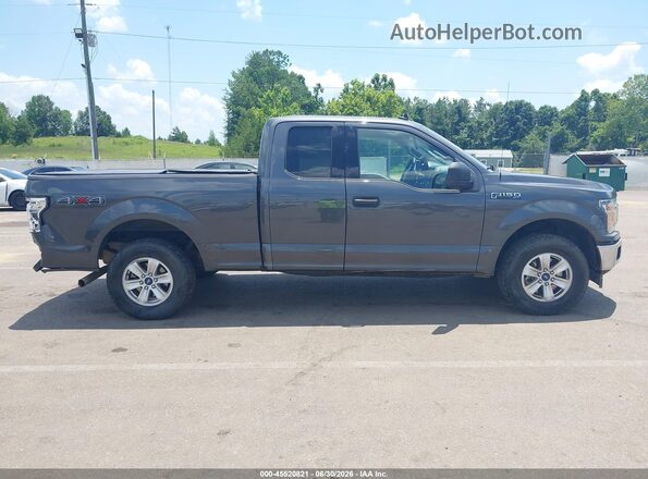 1FTFX1E51LKF16604 2020 FORD F150 Gray Вид задньої частини салону