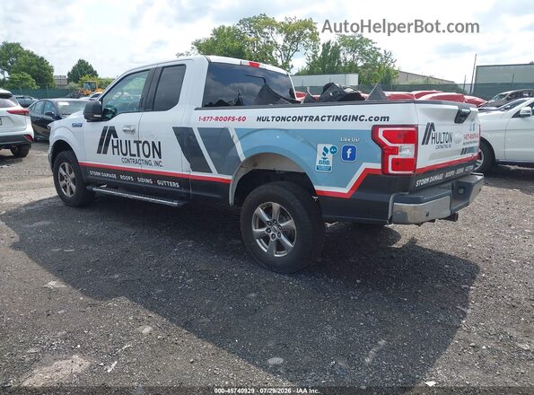 1FTFX1E52JKC43895 2018 FORD F150 White Tył lewy