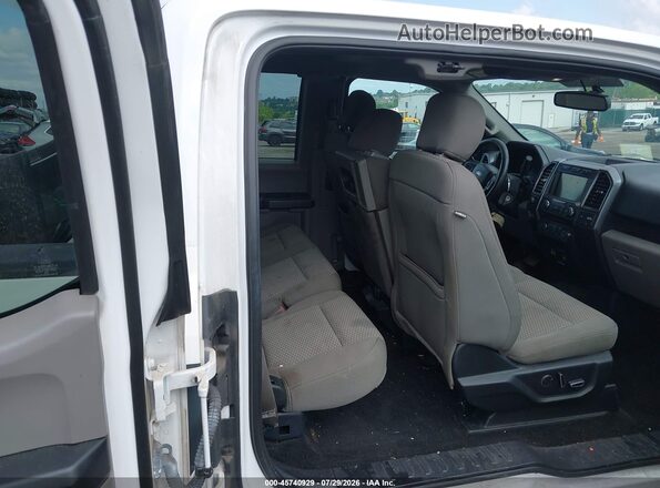 1FTFX1E52JKC43895 2018 FORD F150 White Widok naklejki z numerem VIN