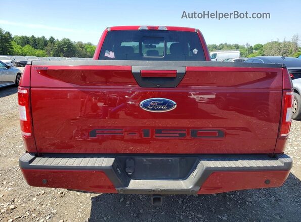 1FTFX1E52JKD44726 2018 FORD F150 Red Հետևի տեսք