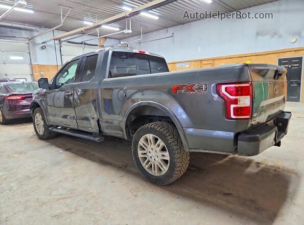 1FTFX1E52LFA85523 2020 FORD F150 Gray Trasero izquierdo